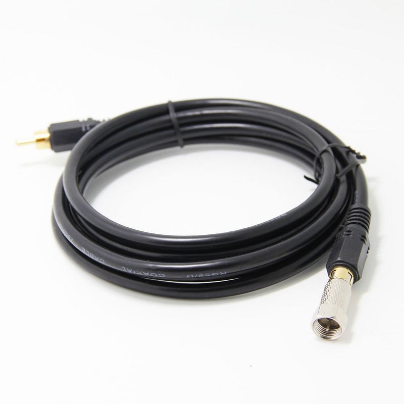 Ancable RCA Video Cable with RF TV Connector for Atari 2600 Jr 7800 Colecovision Intellivision 6ft - Image 3